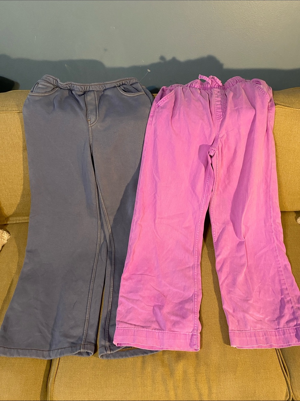 Gap Kids girls XL bundle Bottoms-sweatshirt jeans and purple/pink pull on denim